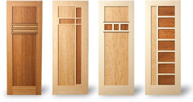 Stile & Rail Designer Bamboo Doors
